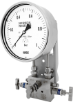 đồng hồ áp suất chênh áp WISE P620, P630