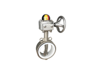 van bướm inox 316 10k joeun tay quay